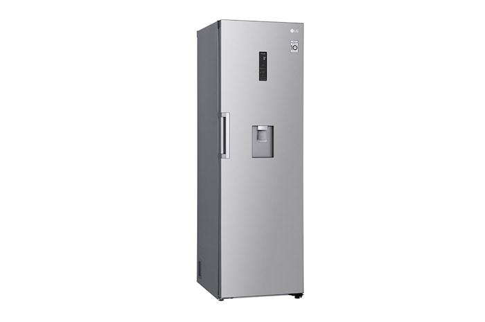 LG ثلاجة سعة 384 لتر التشخيص الذكي، فضي, GC-F411ELDM