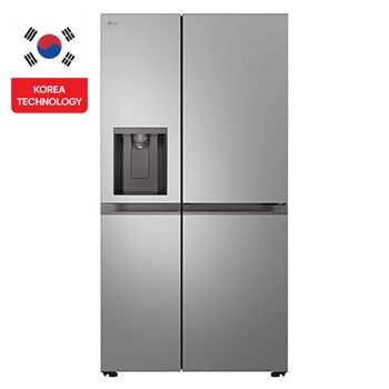 المنظر الأمامي لـ ثلاجة من ال جي, 638 لتر, Smart Inverter GC-J257BLJW