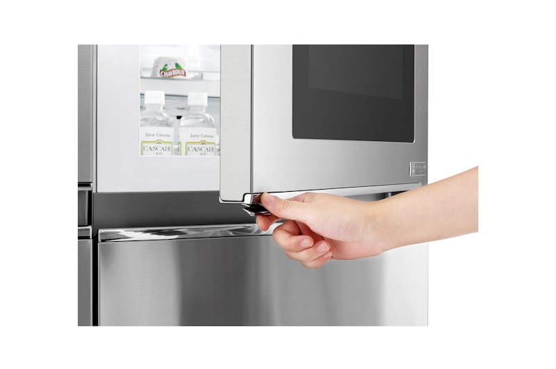 LG أنستافيو باب بداخل باب ثلاجة 618 لتر 22 قدم كبروسور خطي موفر للطاقة, GC-X247CSBV