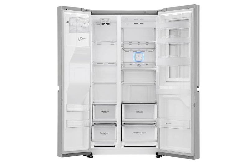 LG أنستافيو باب بداخل باب ثلاجة 618 لتر 22 قدم كبروسور خطي موفر للطاقة, GC-X247CSBV