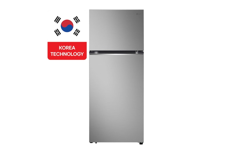 المنظر الأمامي لـ ثلاجه450L LG مزودة بتقنية Smart Inverter GN-B592PFFQ
