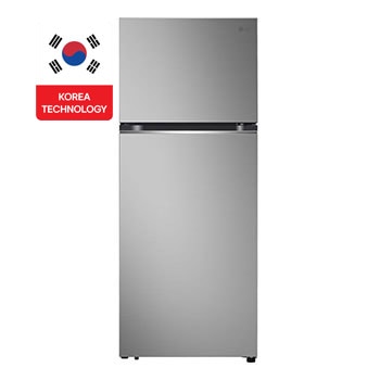 المنظر الأمامي لـ ثلاجه450L LG مزودة بتقنية Smart Inverter GN-B592PFFQ