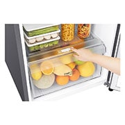 LG ضاغط خطي 312 لترًا، 11 قدمًا مكعبًا، فلتر تنقية Hygiene Fresh، خاصية Door Cooling, GN-C462SLCN