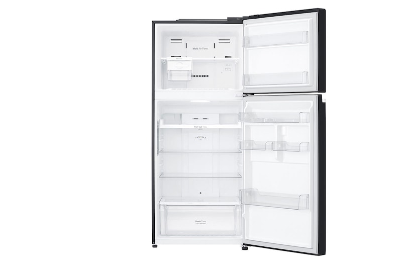 LG ضاغط خطي 393 لترًا، 14 قدمًا مكعبًا، رقمية، فلتر تنقية Hygiene Fresh، خاصية Door Cooling, GN-C562SGCU