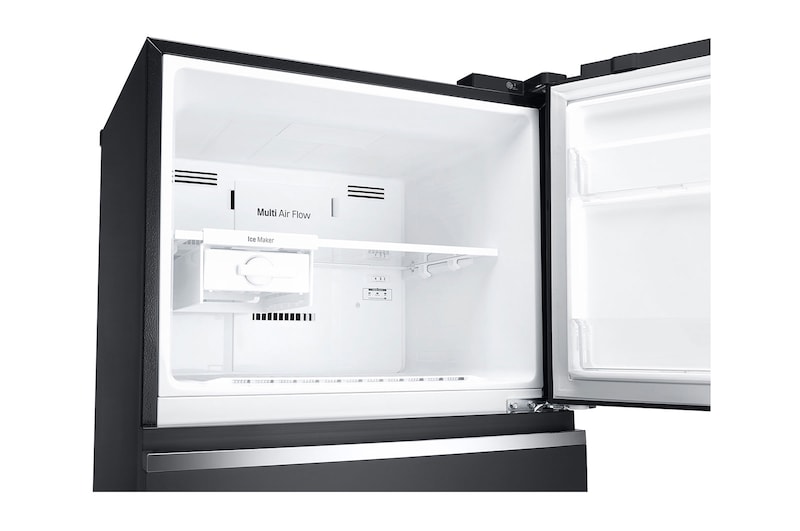 LG ضاغط خطي 393 لترًا، 14 قدمًا مكعبًا، رقمية، فلتر تنقية Hygiene Fresh، خاصية Door Cooling, GN-C562SGCU