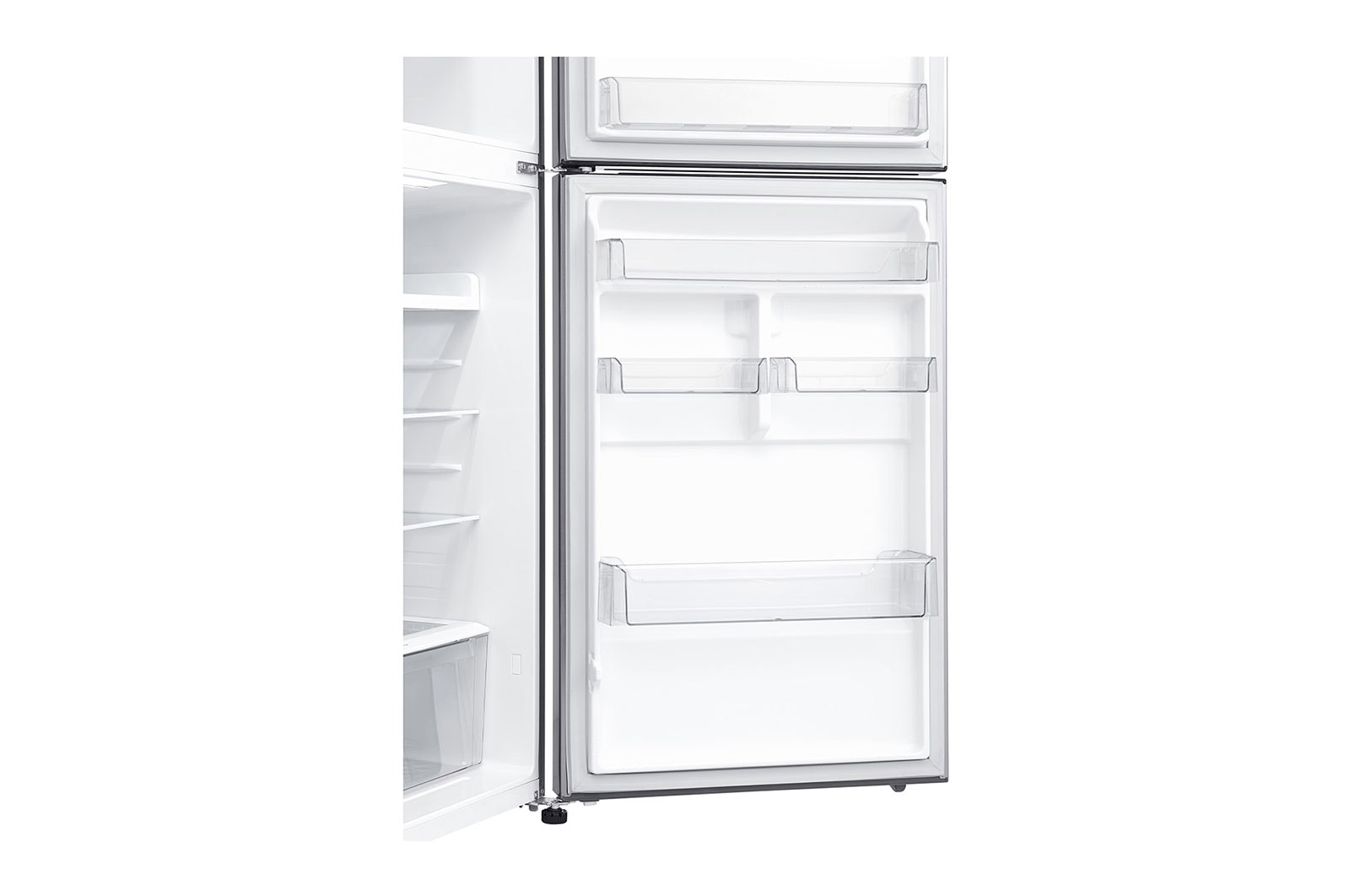 LG ضاغط خطي 393 لترًا، 14 قدمًا مكعبًا، فلتر تنقية Hygiene Fresh، خاصية Door Cooling, GN-C562SLCU