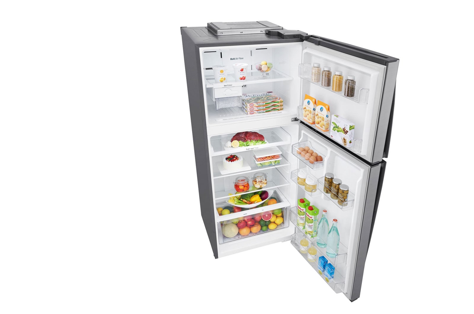 LG ضاغط خطي 478 لترًا، 17 قدمًا مكعبًا، فلتر تنقية Hygiene Fresh، خاصية Door Cooling, GN-C622HLCU
