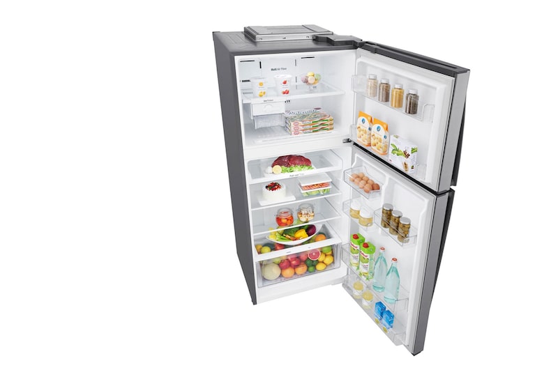 LG ضاغط خطي 478 لترًا، 17 قدمًا مكعبًا، فلتر تنقية Hygiene Fresh، خاصية Door Cooling, GN-C622HLCU