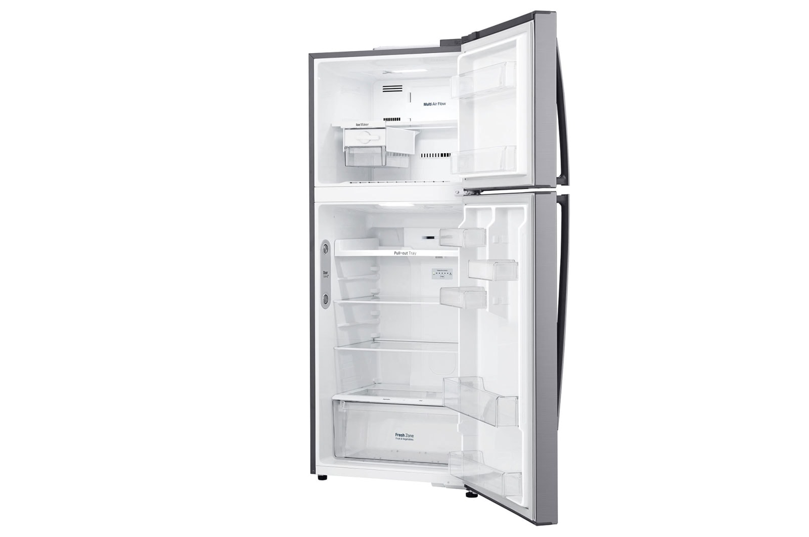 LG ضاغط خطي 478 لترًا، 17 قدمًا مكعبًا، فلتر تنقية Hygiene Fresh، خاصية Door Cooling, GN-C622HLCU