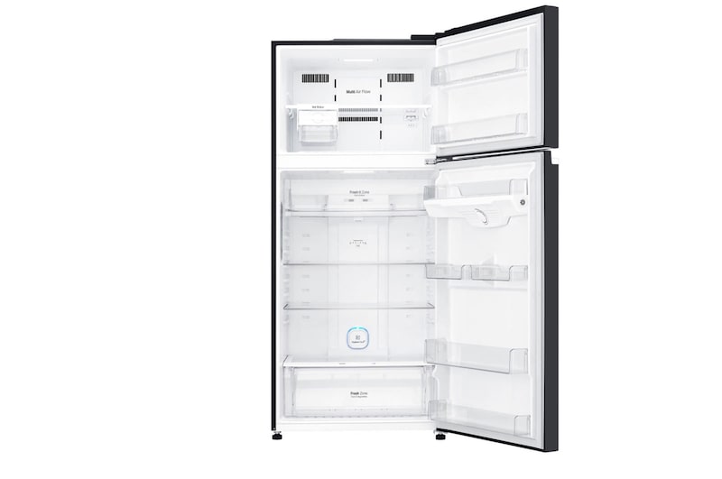 LG ضاغط خطي 506 لترات، 18 قدمًا مكعبًا، فلتر تنقية Hygiene Fresh، خاصية Door Cooling, GN-C722HGGU