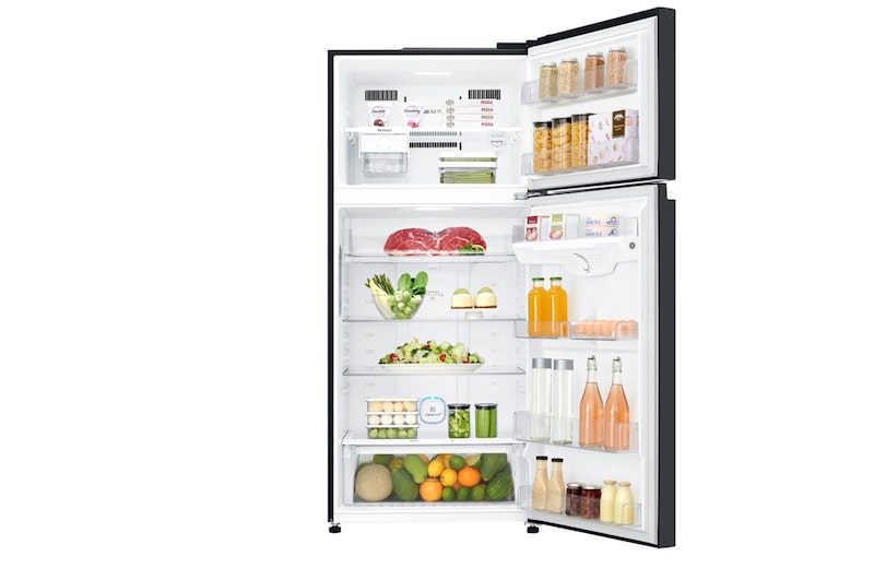 LG ضاغط خطي 506 لترات، 18 قدمًا مكعبًا، فلتر تنقية Hygiene Fresh، خاصية Door Cooling, GN-C722HGGU