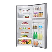LG ضاغط خطي 509 لترات، 18 قدمًا مكعبًا، موزع، فلتر تنقية Hygiene Fresh، خاصية Door Cooling, GN-F722HLHU