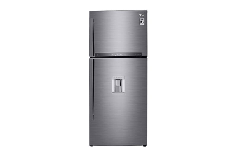 LG ضاغط خطي 509 لترات، 18 قدمًا مكعبًا، موزع، فلتر تنقية Hygiene Fresh، خاصية Door Cooling, GN-F722HLHU