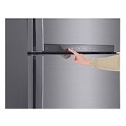 LG  410 لترات، 14 قدمًا مكعبًا، رقمية، فلتر تنقية Hygiene Fresh،<br>خاصية Door Cooling, GN-H562HLHL
