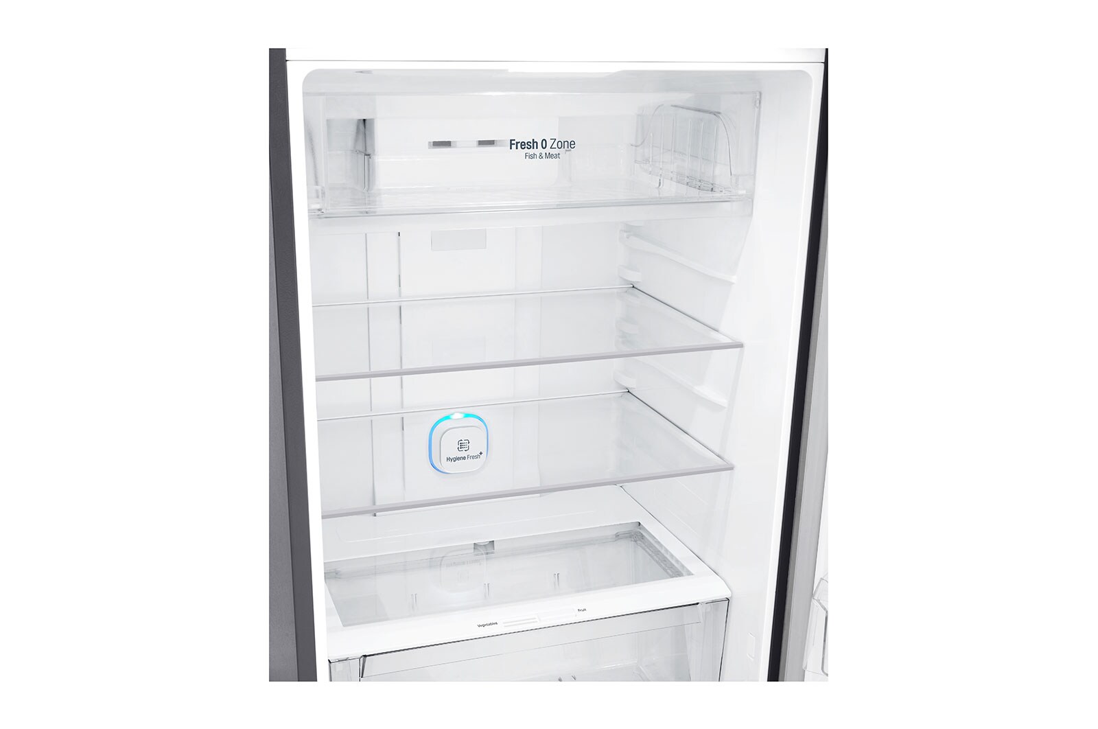 LG ضاغط خطي 410 لترات، 14 قدمًا مكعبًا، رقمية، فلتر تنقية Hygiene Fresh،<br>خاصية Door Cooling, GN-H562HLHU