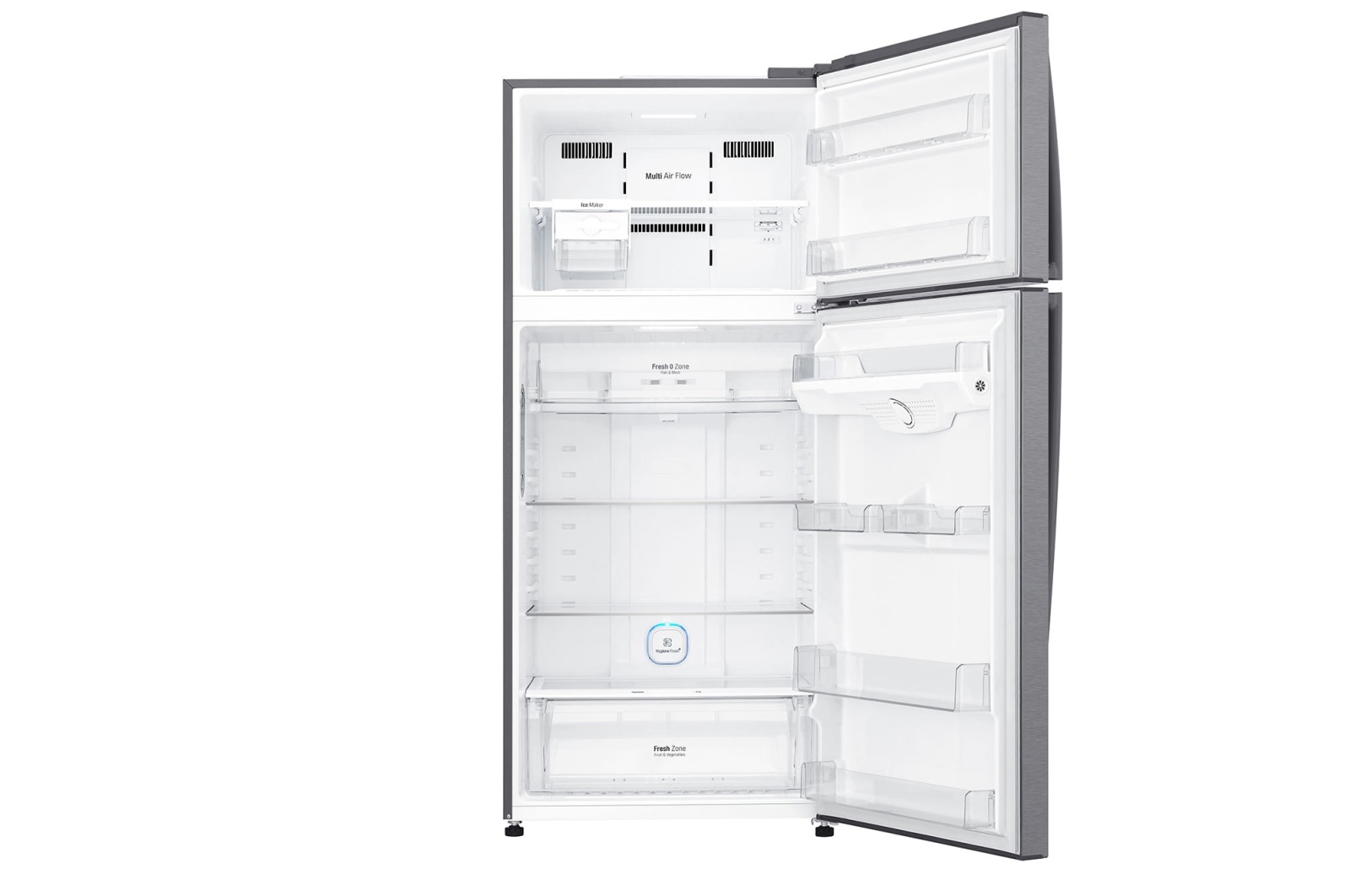 LG  475 لترًا، 17 قدمًا مكعبًا، رقمية، فلتر تنقية Hygiene Fresh، خاصية Door Cooling, GN-H622HQHL