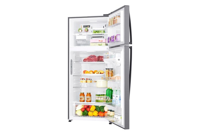 front view open with food