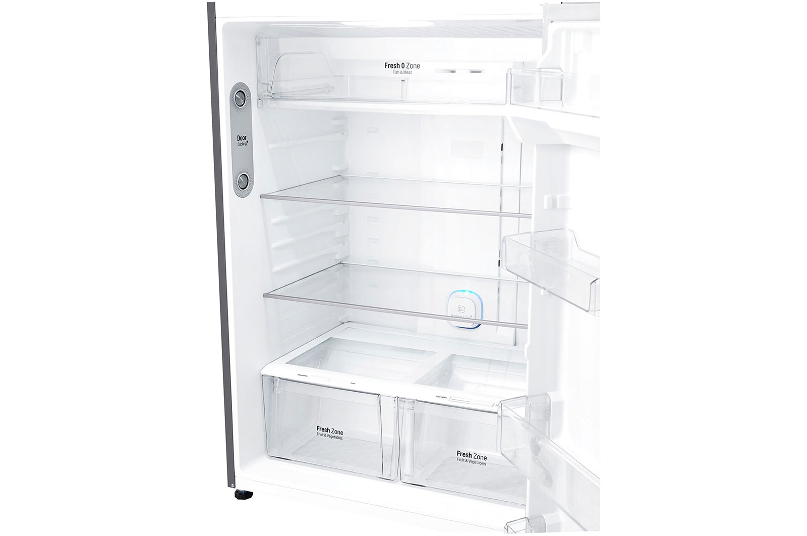 LG موتور موفر للطاقة 592 لترًا، 21 قدمًا مكعبًا، رقمية، فلتر تنقية Hygiene Fresh، خاصية Door Cooling, GR-H822HLHM