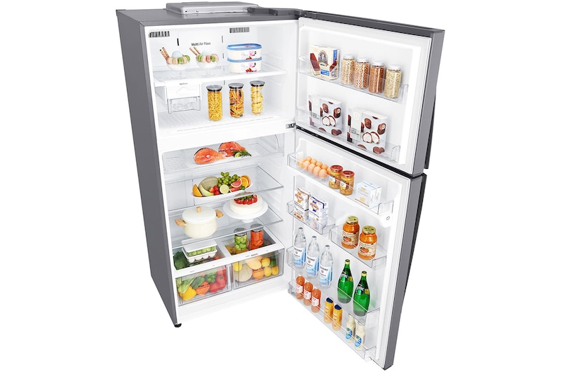 LG موتور موفر للطاقة 592 لترًا، 21 قدمًا مكعبًا، رقمية، فلتر تنقية Hygiene Fresh، خاصية Door Cooling, GR-H822HLHM