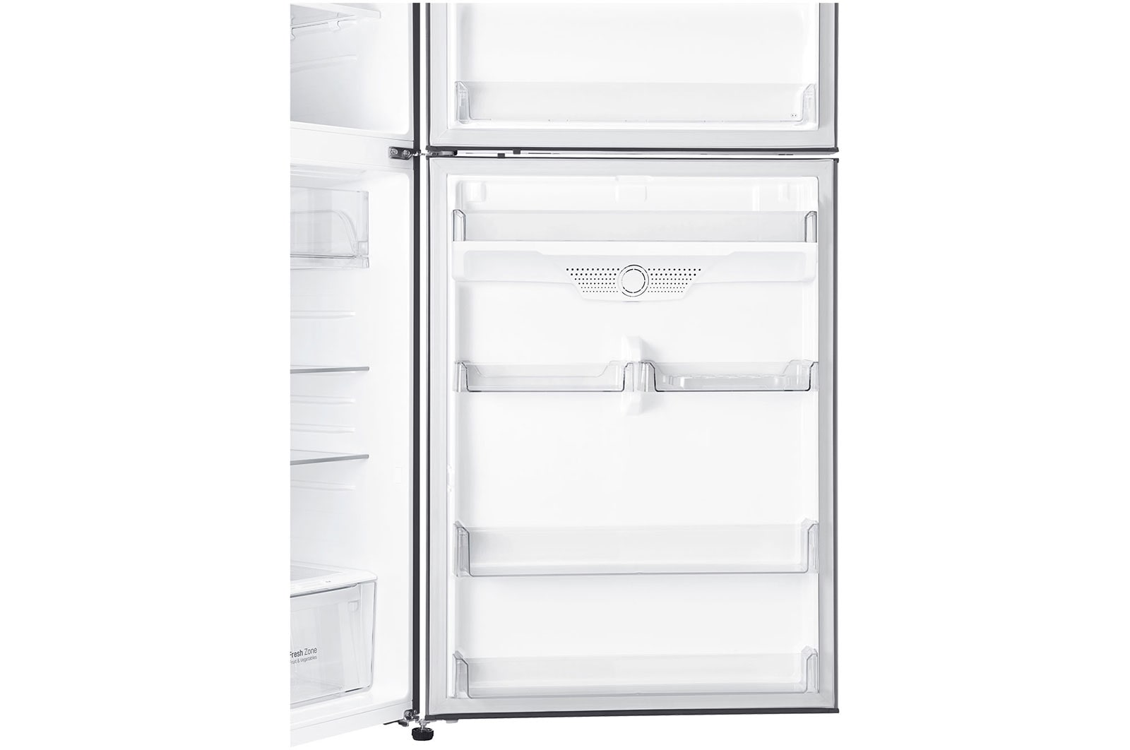 LG موتور موفر للطاقة 592 لترًا، 21 قدمًا مكعبًا، رقمية، فلتر تنقية Hygiene Fresh، خاصية Door Cooling, GR-H822HLHM