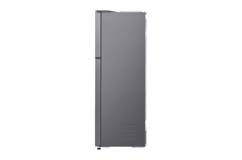 LG ثلاجة سعة 592 لتر فريزر علوي، تبريد خطي، فضي, GR-H822HLHU