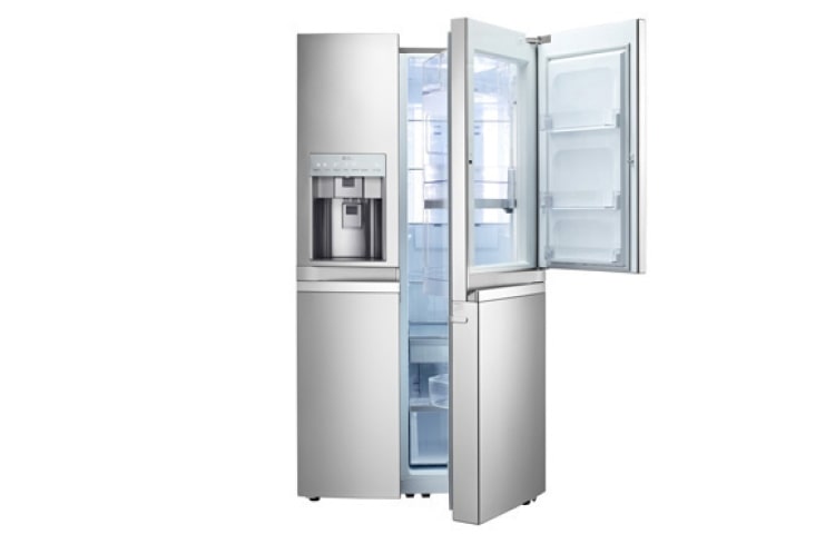 LG ثلاجه بنتلى باب داخل باب , GR-J297WSBN