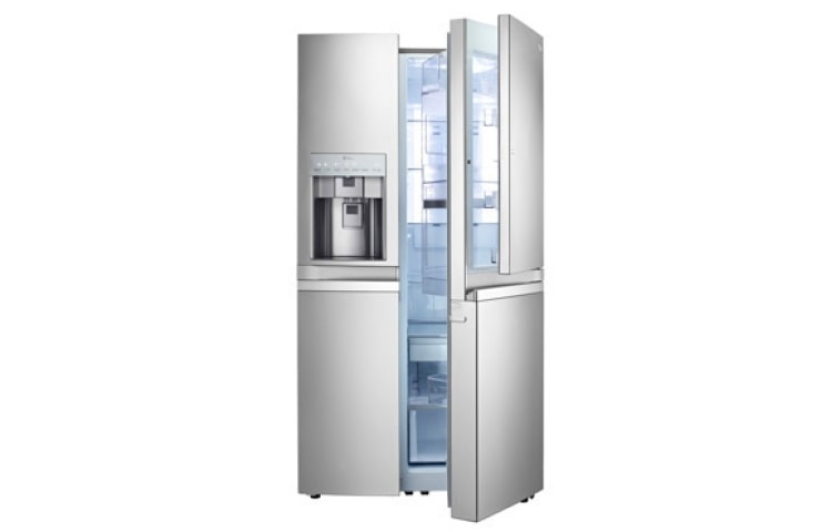 LG ثلاجه بنتلى باب داخل باب , GR-J297WSBN