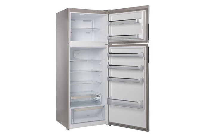 صورة خلفية للثلاجة تُظهر اللوحة الخلفية والتهوية