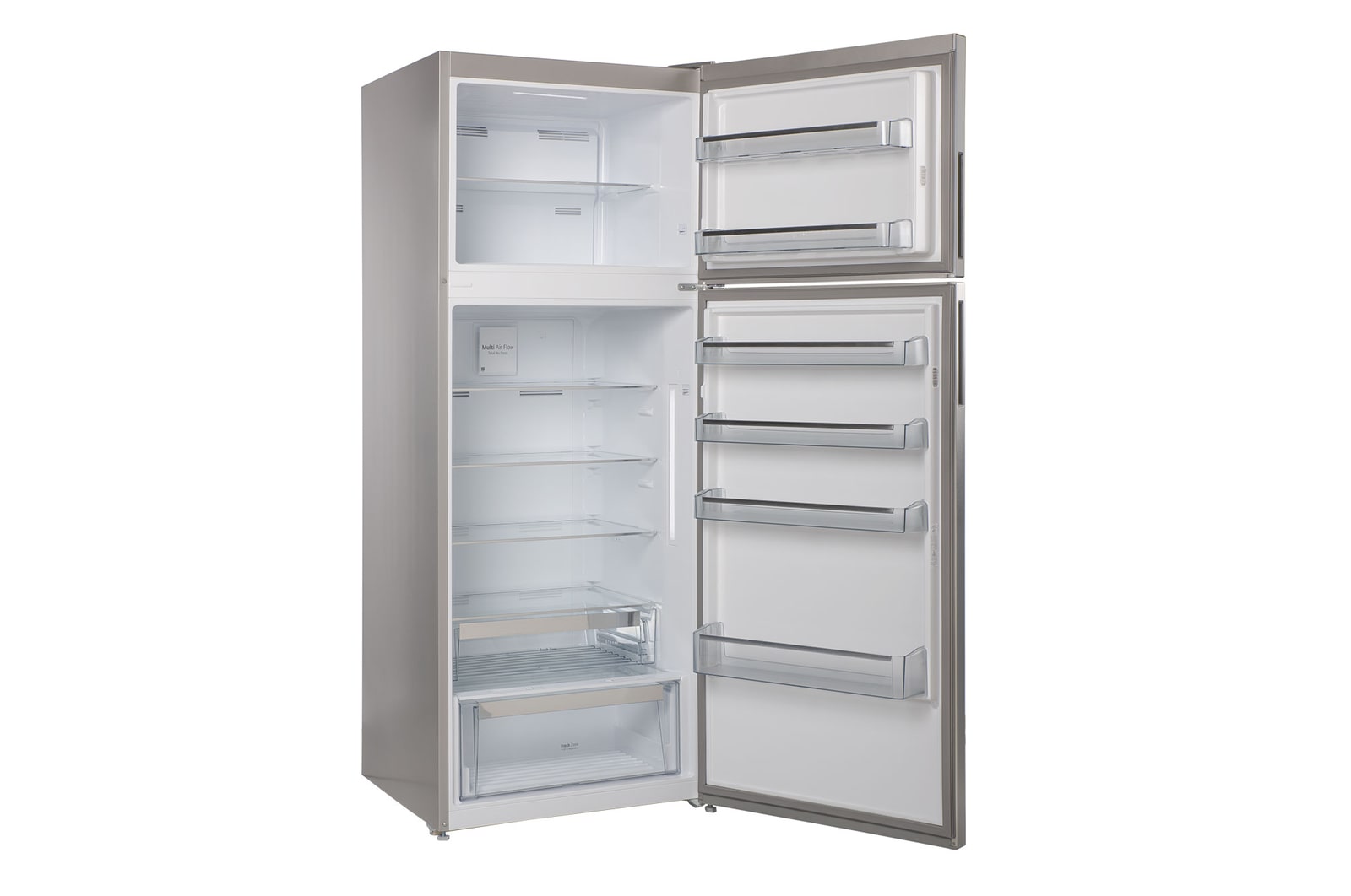 صورة خلفية للثلاجة تُظهر اللوحة الخلفية والتهوية