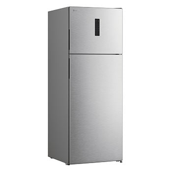 صورة للجانب الأيمن من ثلاجة بمجمد علوي