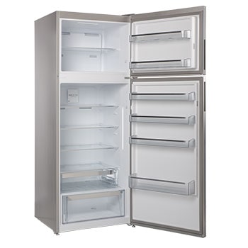 صورة خلفية للثلاجة تُظهر اللوحة الخلفية والتهوية