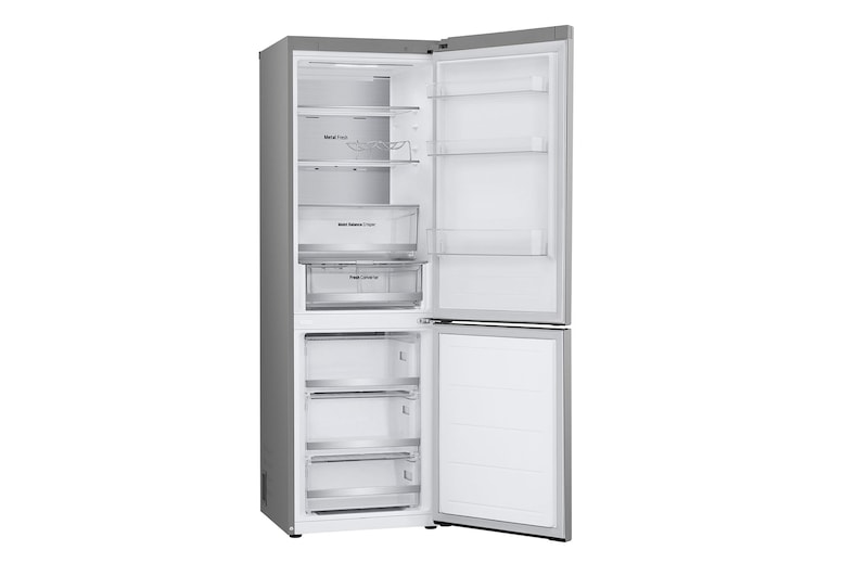 drawer view with food stored