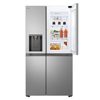 LG  ثلاجة ال جي 638 لتر, مبرد مياه بدون وصله مياه, GC-J257KLKW