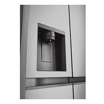 LG  ثلاجة ال جي 641 لتر, مبرد مياه بدون وصله مياه, GC-J257KLKW