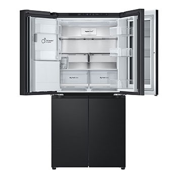 Top doors open without food