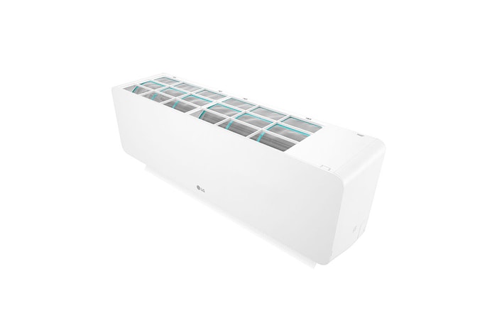 LG مكيف الهواء LG HERO On/Off Air Conditioner بقوة 1.5 حصان، تبريد فقط، تبريد سريع، ريشة زرقاء، تأرجح تلقائي، تنظيف تلقائي، مؤقت، إعادة تشغيل تلقائي، وضع السكون, S4-C12RZAAA