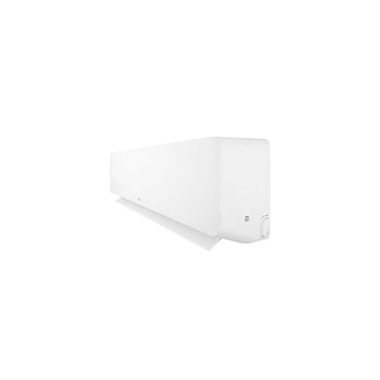عرض أمامي لـ مكيف الهواء LG HERO On/Off Air Conditioner بقوة 1.5 حصان، تبريد/تدفئة، سرعة في التبريد والتدفئة، ريشة زرقاء، تأرجح تلقائي، تنظيف تلقائي، مؤقت، إعادة تشغيل تلقائي، وضع السكون S4-H12RZAAA
