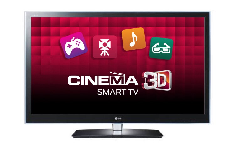المنظر الأمامي لـ [Inch] &#34; CINEMA 3D Smart TV 65LW6500-PCC