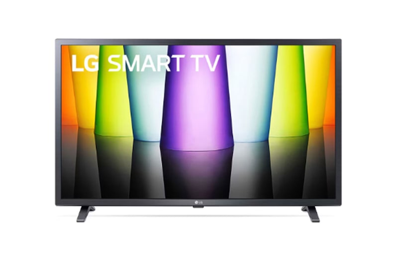 LG تلفزيون LG LED LQ63 32 (81.28 سم) تلفزيون ذكي عالي الدقة بالكامل بتقنية الذكاء الاصطناعي | ويب أو إس | ثينكيو الذكاء الاصطناعي | تقرير التنمية البشرية النشط | 20 واط, 32LQ630B6LB