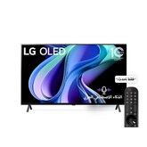 LG، تلفزيون OLED، سلسلة A3 مقاس 55 بوصة، WebOS Smart AI ThinQ، جهاز تحكم عن بعد سحري، سينما رباعية الجوانب، Dolby Vision HDR10، HLG، AI Picture Pro، AI Sound Pro (5.1.2ch)، Dolby Atmos، حامل ثنائي القطب، 2023 جديد