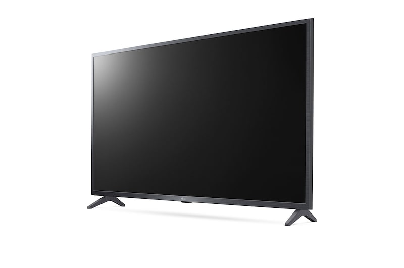 LG تلفزيون فائق الوضوح (UHD) من إل جي بدقة 4K مقاس 43 بوصة من السلسلة UQ7500، مع HDR (النطاق الديناميكي العالي) النشط 4K لتصميمات شاشة السينما وتقنية AI ThinQ للتلفزيون الذكي بنظام التشغيل WebOS , 43UQ75006LG