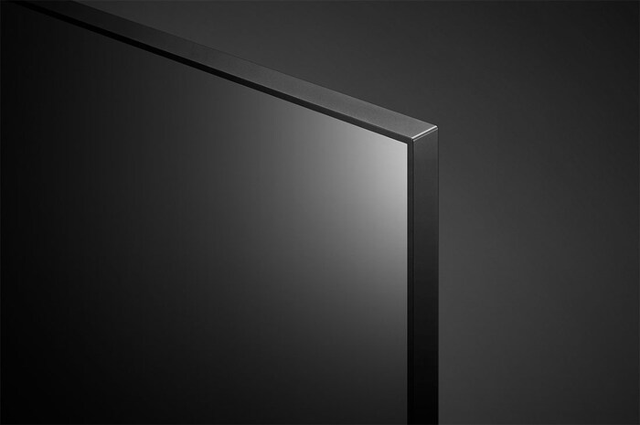 LG تلفزيون فائق الوضوح (UHD) من إل جي بدقة 4K مقاس 43 بوصة من السلسلة UQ8000، مع HDR (النطاق الديناميكي العالي) النشط 4K لتصميمات شاشة السينما وتقنية AI ThinQ للتلفزيون الذكي بنظام التشغيل WebOS , 43UQ80006LD