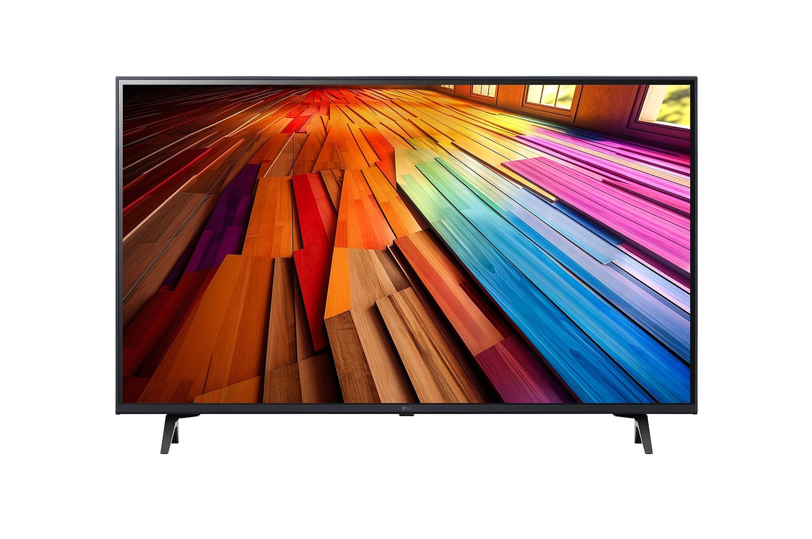 LG تلفزيون LG UHD AI UT80 4K الذكي مقاس 43 بوصة المدعوم بجهاز التحكم AI Magic remote وميزة HDR10 وواجهة webOS24 طراز 43 عام (2024), 43UT80006LA