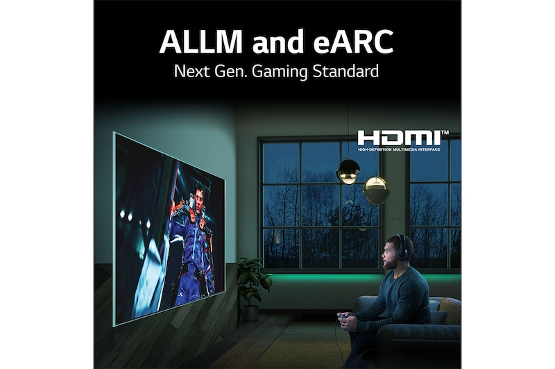 LG سلسلة تلفزيون LG NanoCell‏ 50 بوصة NANO75، بدقة 4K والمزود بتقنية Active HDR، ونظام تشغيل WebOS بالإضافة إلى تقنية Smart ThinQ AI, 50NANO75VPA
