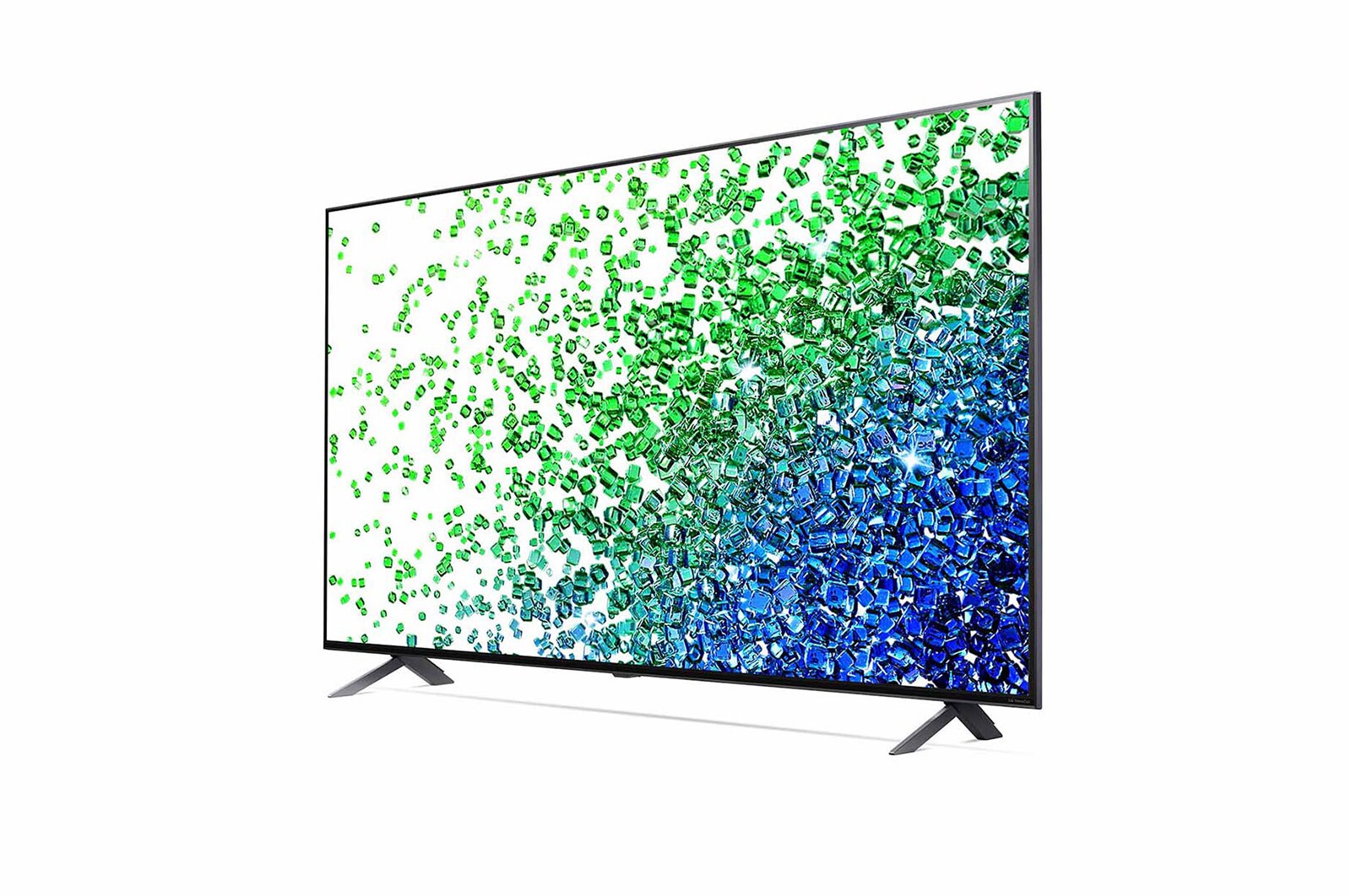 LG تلفزيون NanoCell مقاس 50 بوصة من مجموعة NANO80، بتصميم الشاشة السينمائية 4K وتقنية HDR النشطة ومنصة WebOS الذكية وميزة التعتيم الموضعي مع تقنية ThinQ AI, 50NANO80VPA