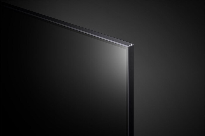 LG تلفزيون LED بتقنية ألوان Color بدقة 4K الحقيقية من إل جي مقاس 55 بوصة من السلسلة QNED80، مع HDR (النطاق الديناميكي العالي) السينمائي 4K لتصميمات شاشة السينما والمزوّد بإمكانية الإعتام المحلي بتقنية AI ThinQ للتلفزيون الذكي بنظام التشغيل WebOS , 55QNED806QA