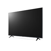 LG سلسلة تلفزيون LG UHD 4K‏ 55 بوصة UP77، بتصميم شاشة السينما الرائع بدقة 4K والمزود بتقنية Active HDR ونظام تشغيل WebOS بالإضافة إلى تقنية Smart AI ThinQ , 55UP7760PVB