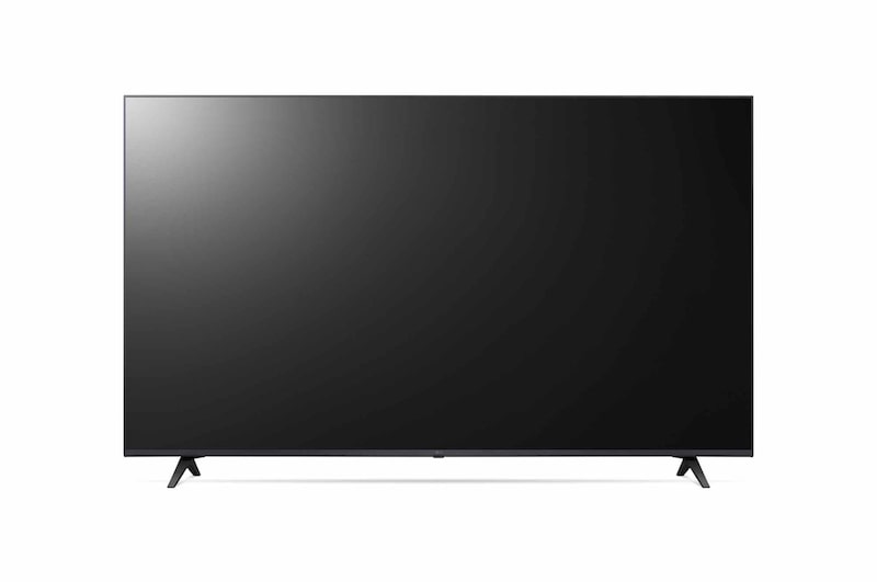 LG سلسلة تلفزيون LG UHD 4K‏ 55 بوصة UP77، بتصميم شاشة السينما الرائع بدقة 4K والمزود بتقنية Active HDR ونظام تشغيل WebOS بالإضافة إلى تقنية Smart AI ThinQ , 55UP7760PVB