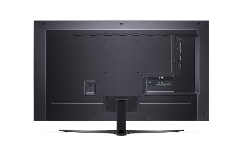 LG تلفزيون NanoCell من إل جي مقاس 65 بوصة من السلسلة NANO84، مع HDR (النطاق الديناميكي العالي) النشط 4K لتصميمات شاشة السينما والمزود بإمكانية الإعتام المحلي بتقنية AI ThinQ للتلفزيون الذكي بنظام التشغيل WebOS , 65NANO846QA