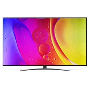 LG تلفزيون NanoCell من إل جي مقاس 65 بوصة من السلسلة NANO84، مع HDR (النطاق الديناميكي العالي) النشط 4K لتصميمات شاشة السينما والمزود بإمكانية الإعتام المحلي بتقنية AI ThinQ للتلفزيون الذكي بنظام التشغيل WebOS , 65NANO846QA